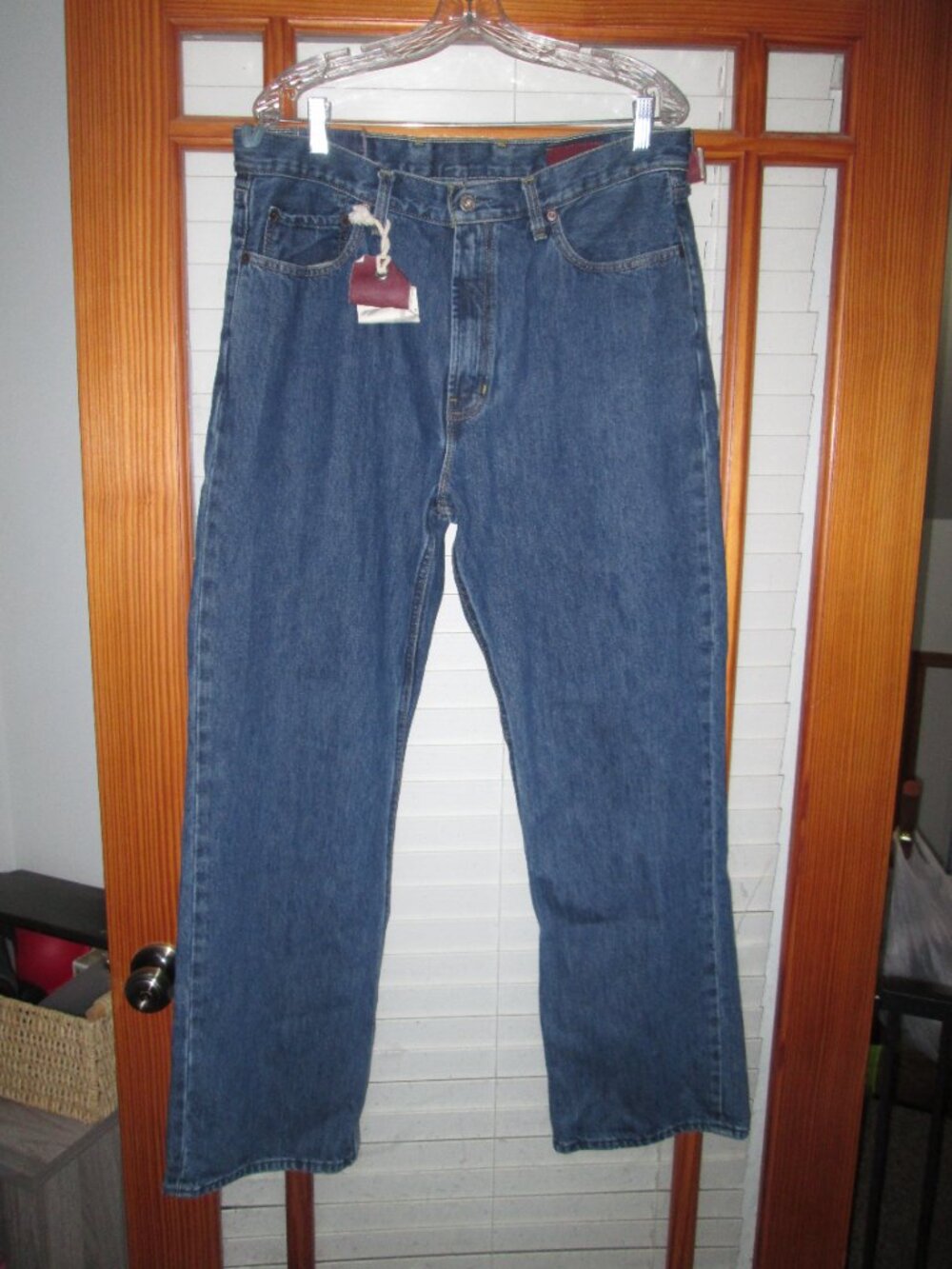 Gap Easy Fit Jeans Men's 36 X 32 Slightly Loose Straight Leg NOS Stonewash